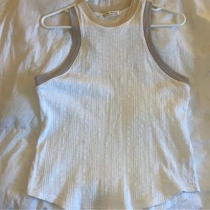 White We The Free Tank Top